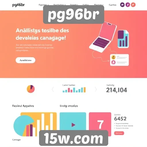 Facilidade de navegação no site pg96br analisada